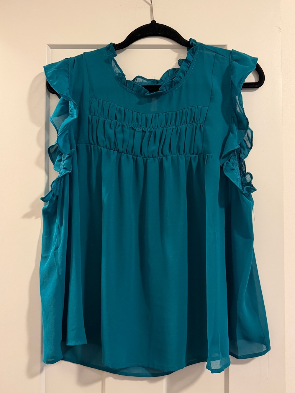 Torrid Teal Blouse